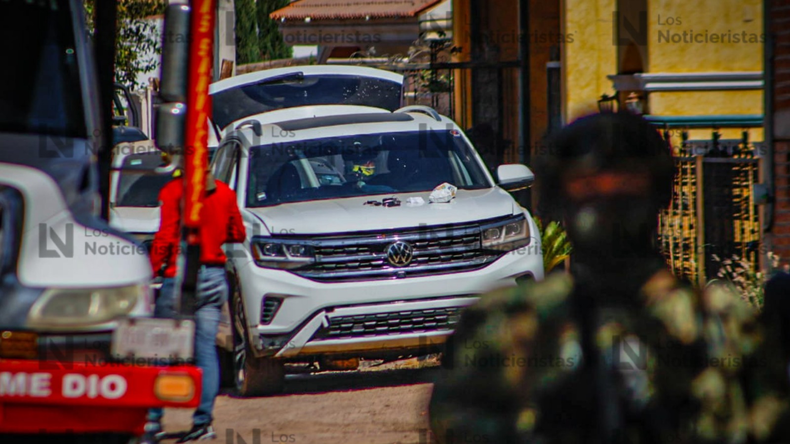 Desde el poblado Valle Escondido, en la sindicatura de Quilá, Culiacán donde se registró un enfrentamiento contra fuerzas federales y fueron abatidos 11 presuntos delincuentes