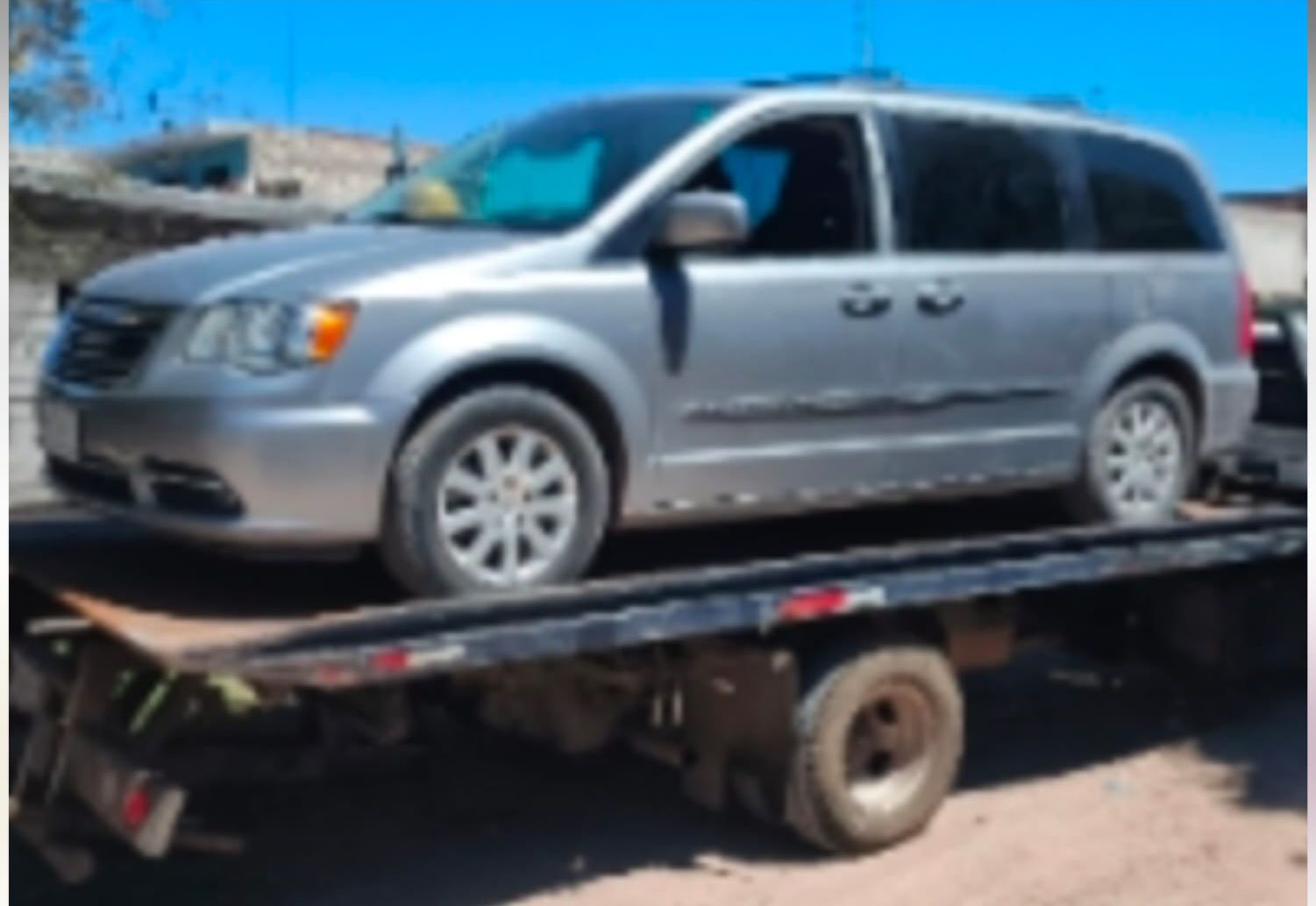 camioneta recuperada en navolato