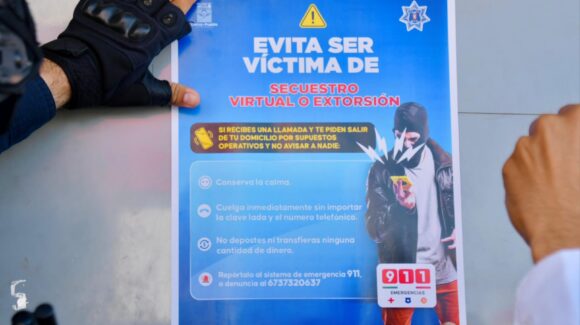 Llaman a no caer en engaños telefónicos; intensifican prevención contra secuestro virtual en Salvador Alvarado, Sinaloa