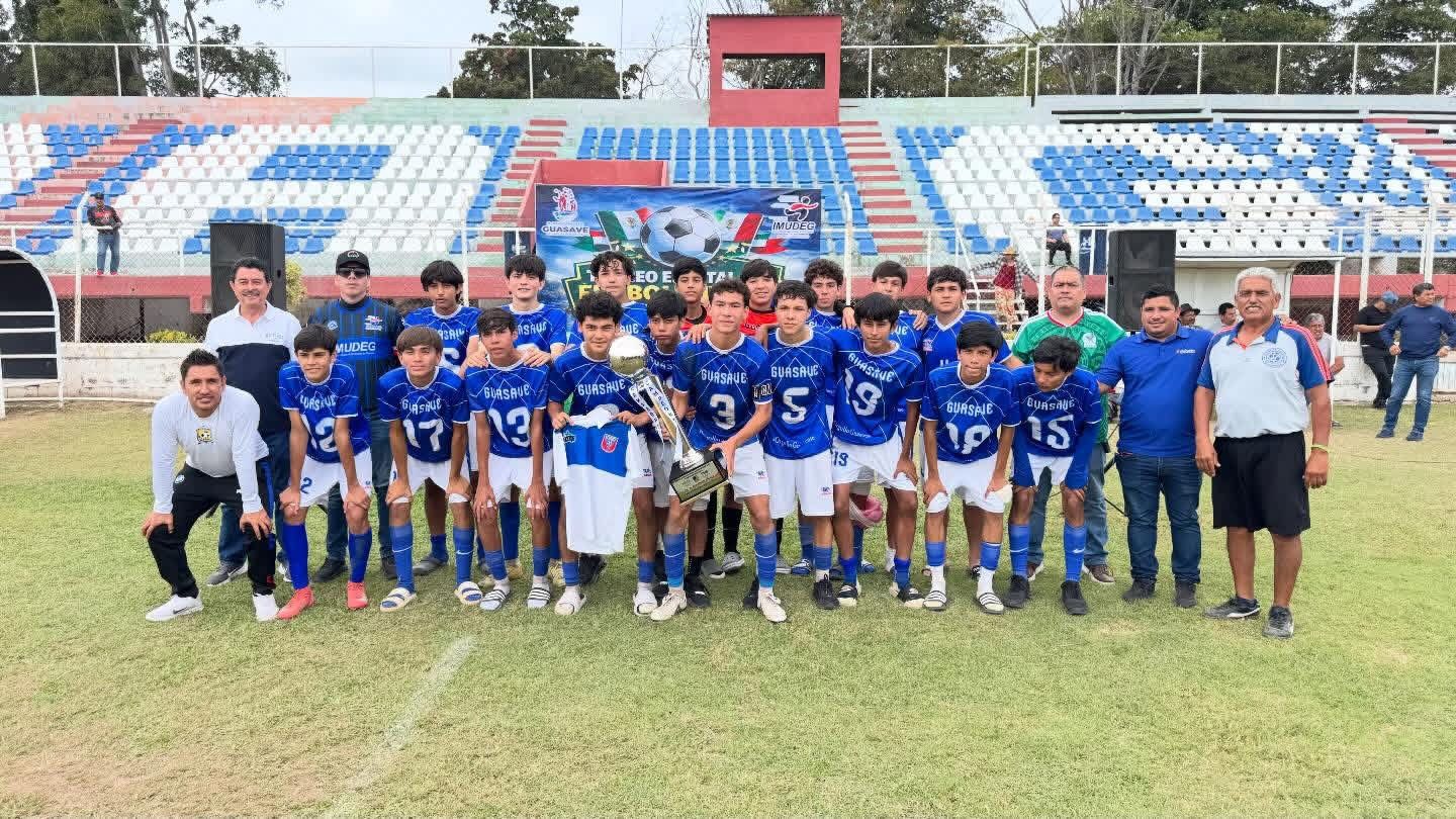 Imudeg asegura apoyo a campeones juveniles de Guasave, Sinaloa,