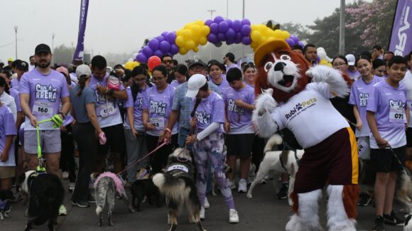 Por más amor, menos abandono: 250 perritos corren en la Canrrera 2026 en Guasave, Sinaloa
