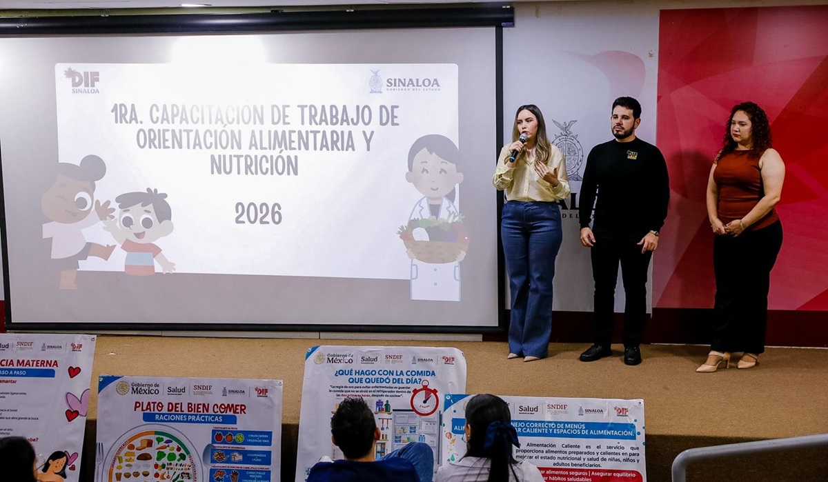 Capacitan a nutriólogos de DIF Sinaloa