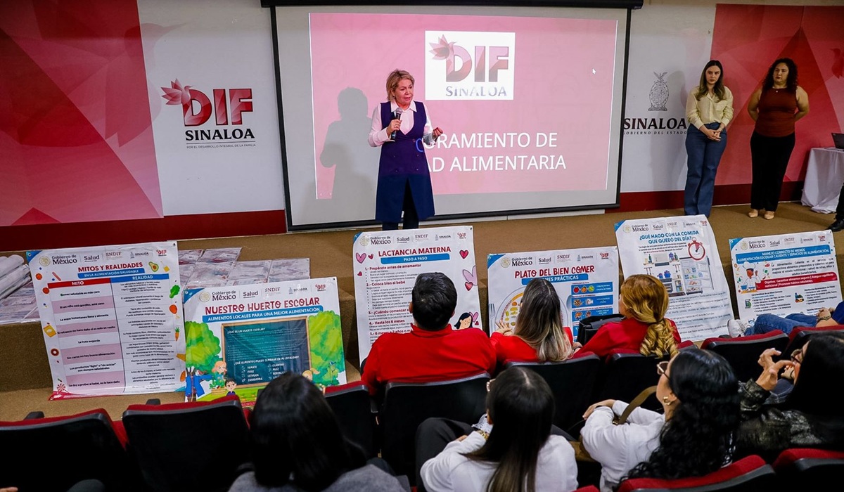 Capacitan a nutriólogos de DIF Sinaloa