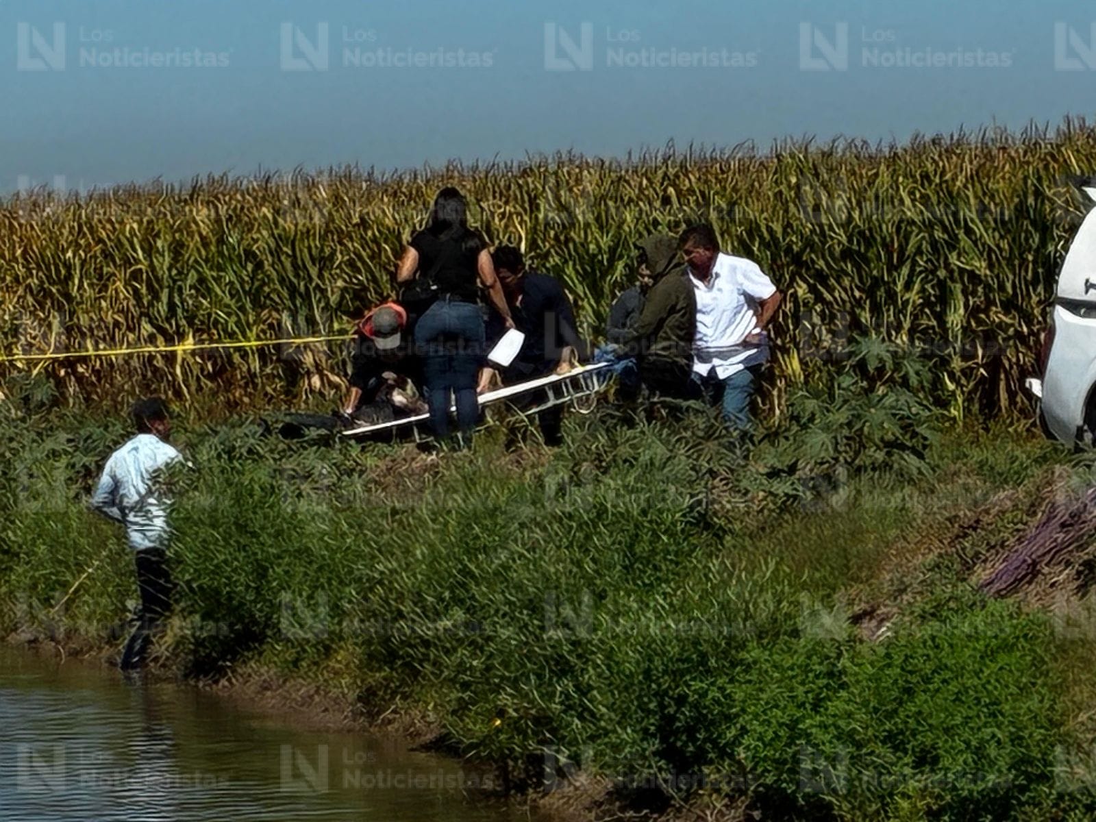 carlos francisco fue localizado sin vida y dentro de un canal en juan jose rios