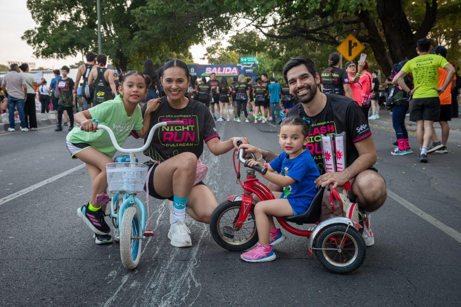 Así se vivió el Flash Night Run en Culiacán