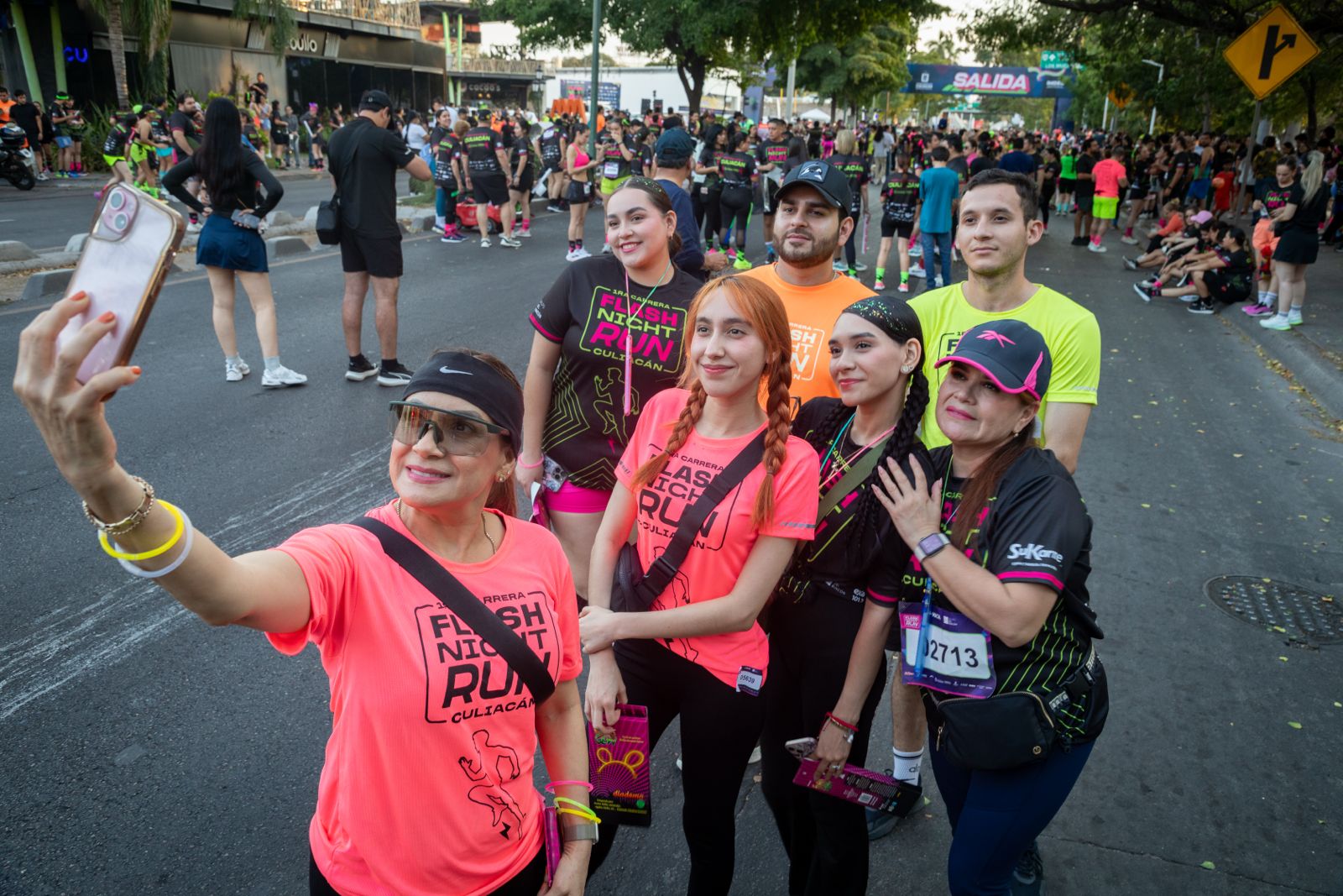 Así se vivió el Flash Night Run en Culiacán