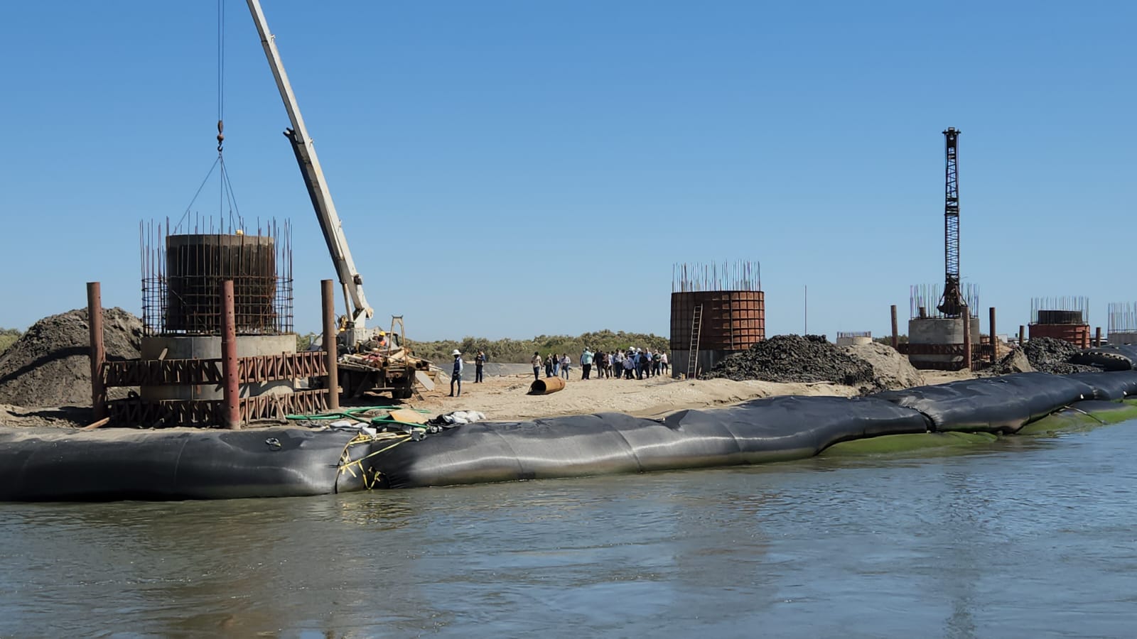 Construcción de la carretera Bellavista–Boca del Río
