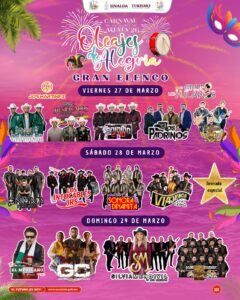 Cartelera Carnaval de Altata