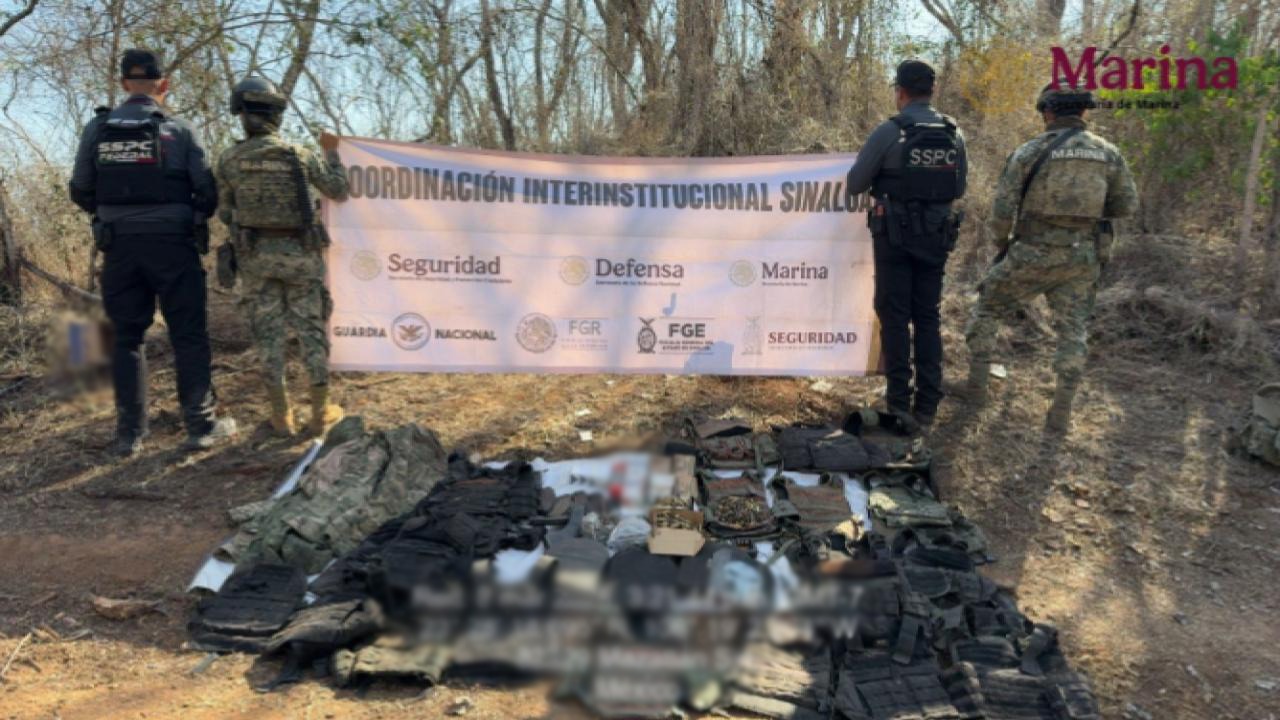 cartuchos y explosivos asegurados en mazatlan