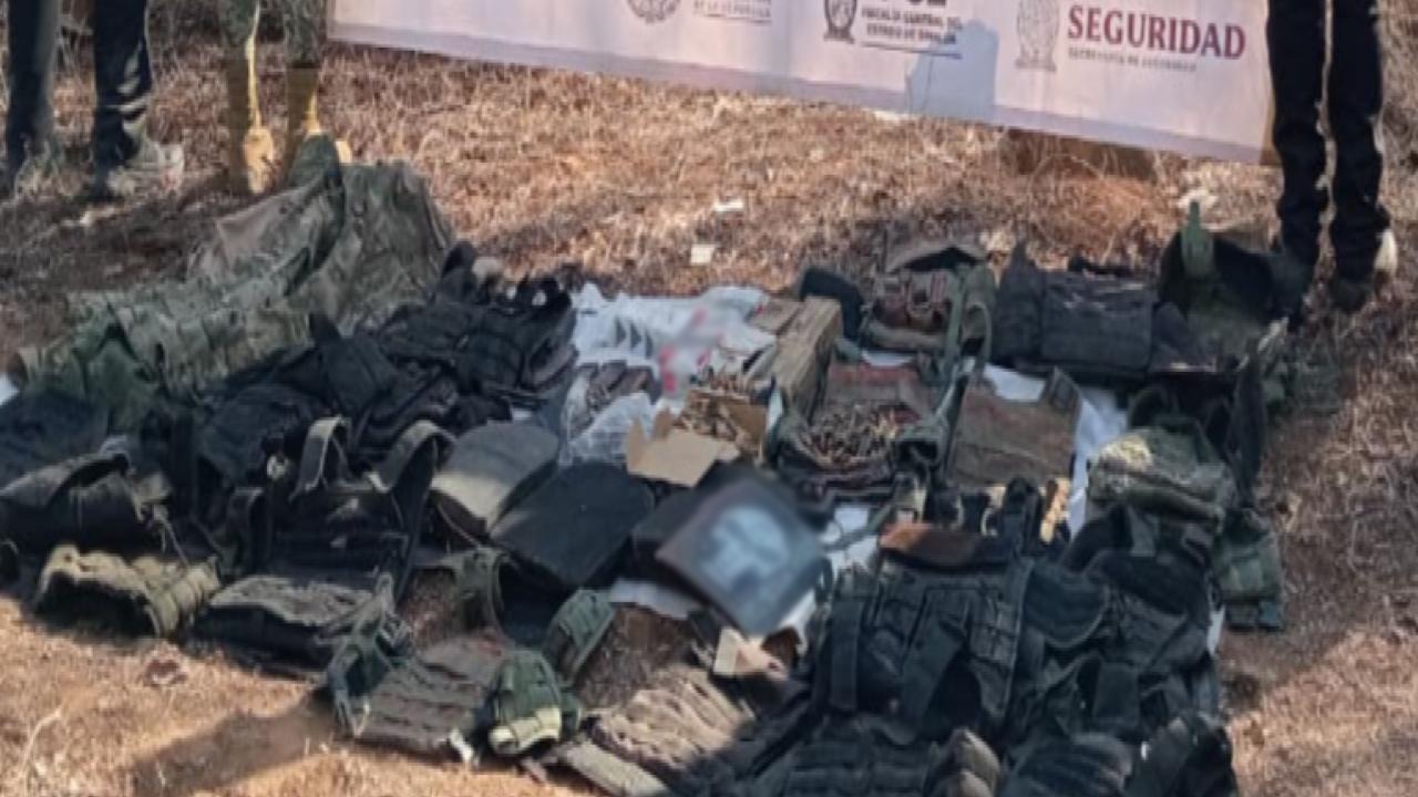 cartuchos y explosivos asegurados en mazatlan