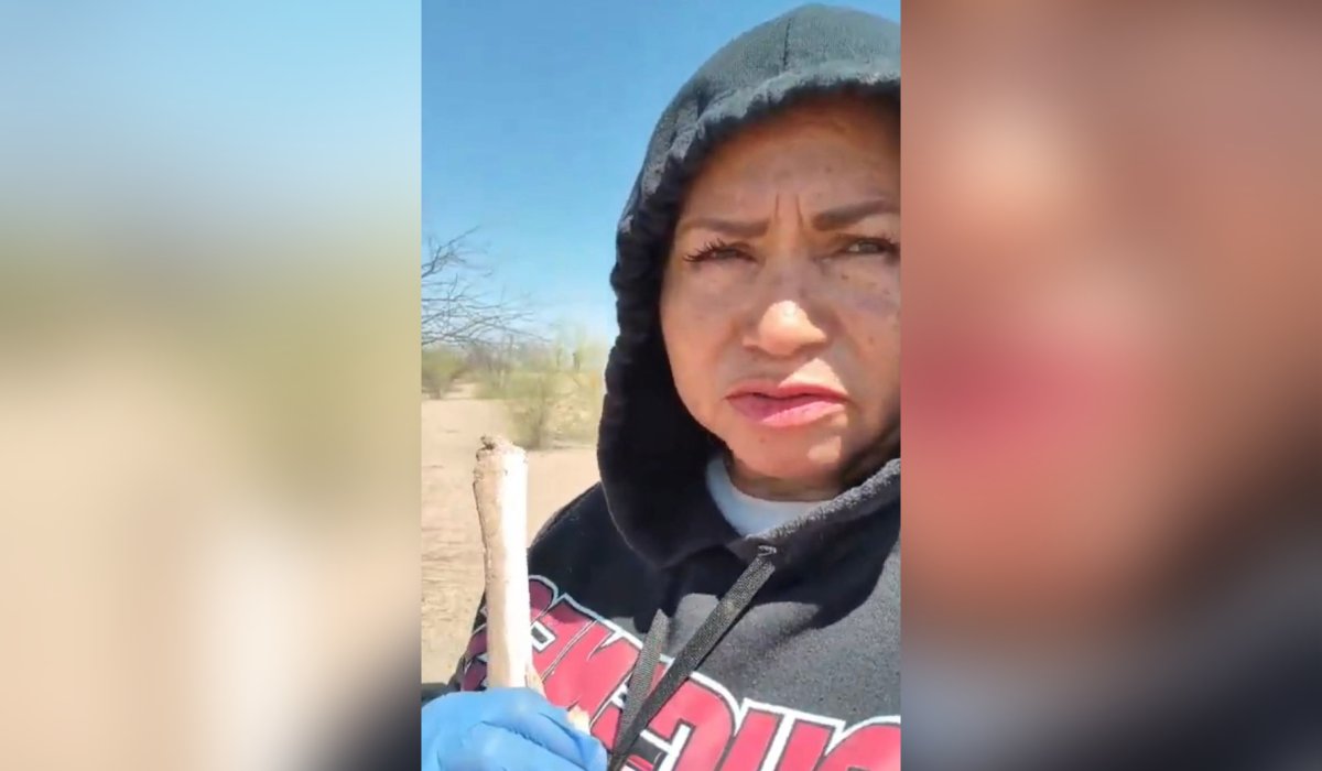 Ceci Flores localiza los restos óseos de su hijo desaparecido