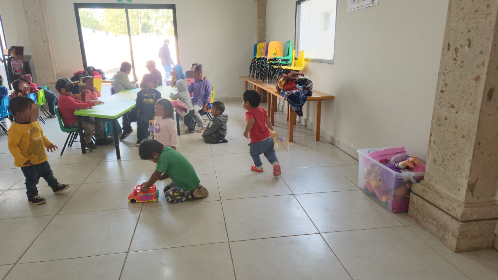 Niños en guardería