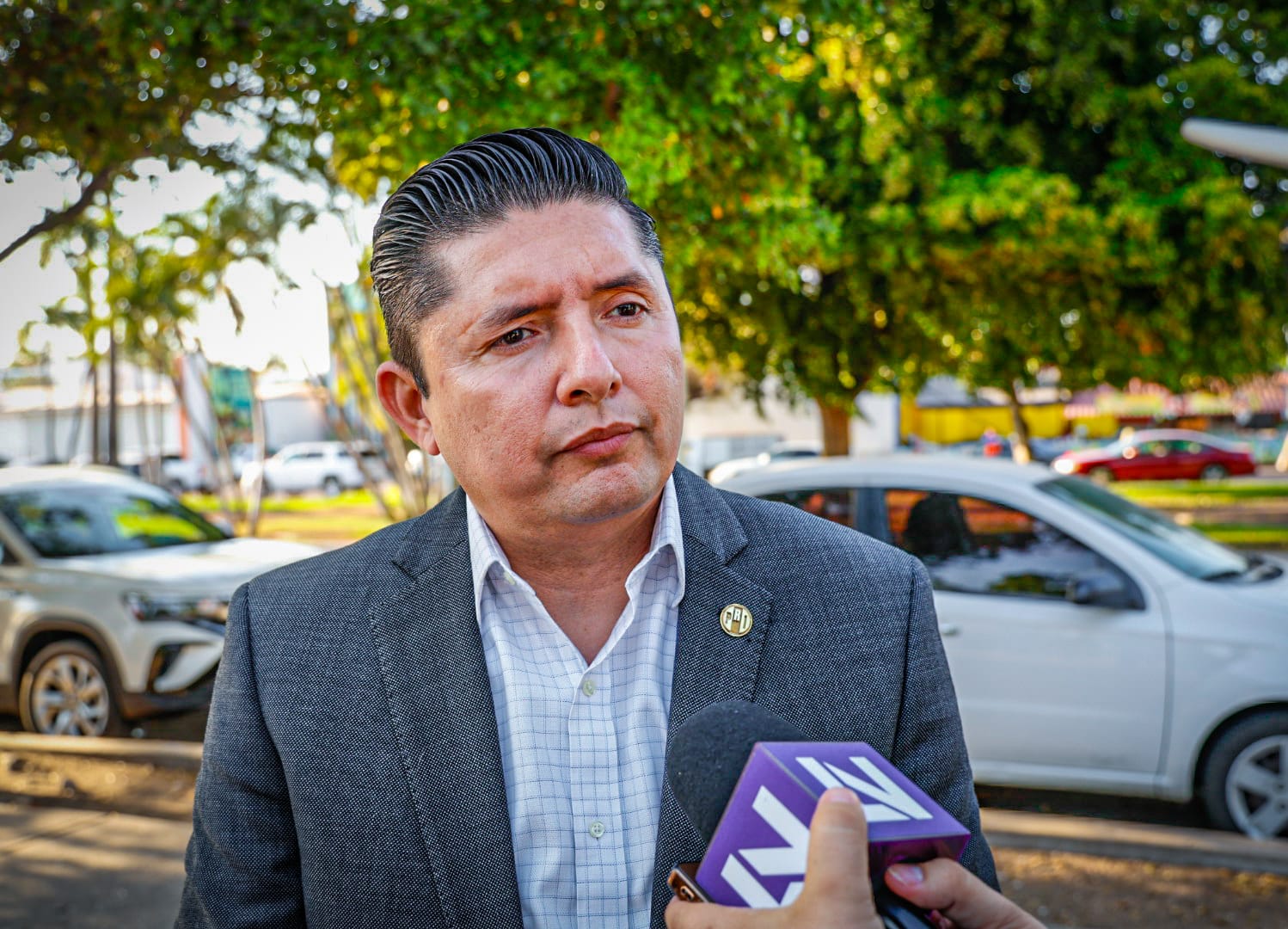 César Emiliano Gerardo Lugo, presidente del PRI en Sinaloa