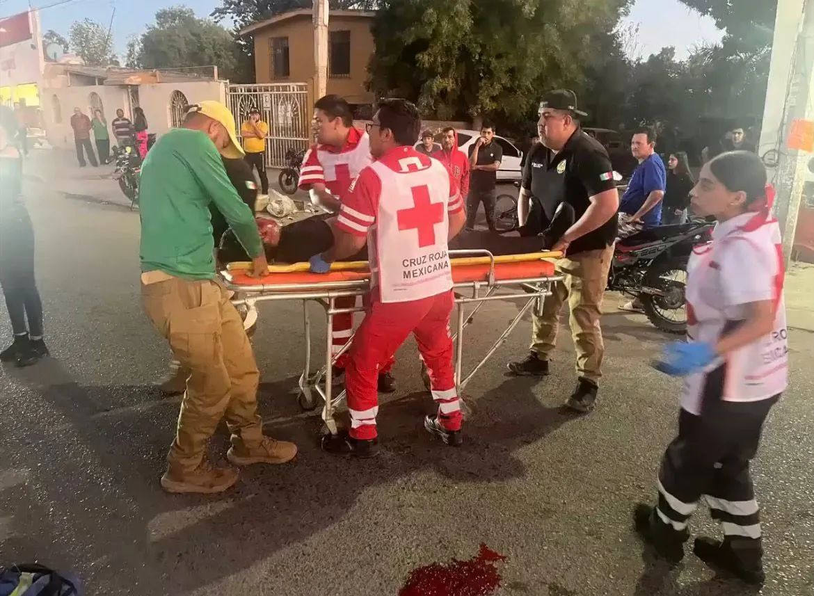 choque de motos en guasave deja dos personas gravemente heridas