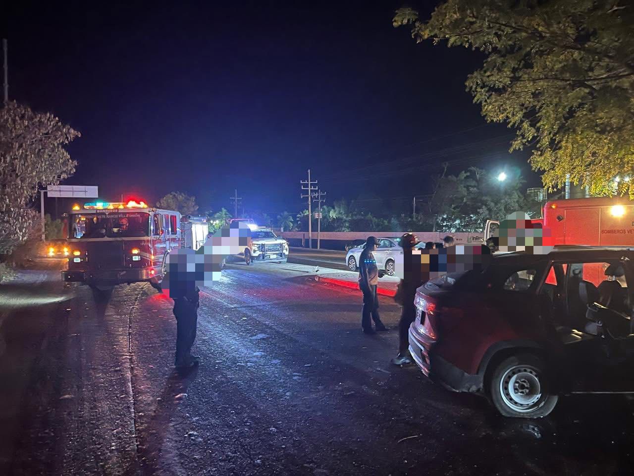 Choque deja cuatro lesionados en Mazatlán, Sinaloa
