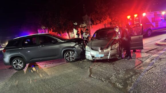 Adulto mayor resulta lesionado tras accidente vial en la avenida Francisco I. Madero en Guasave, Sinaloa