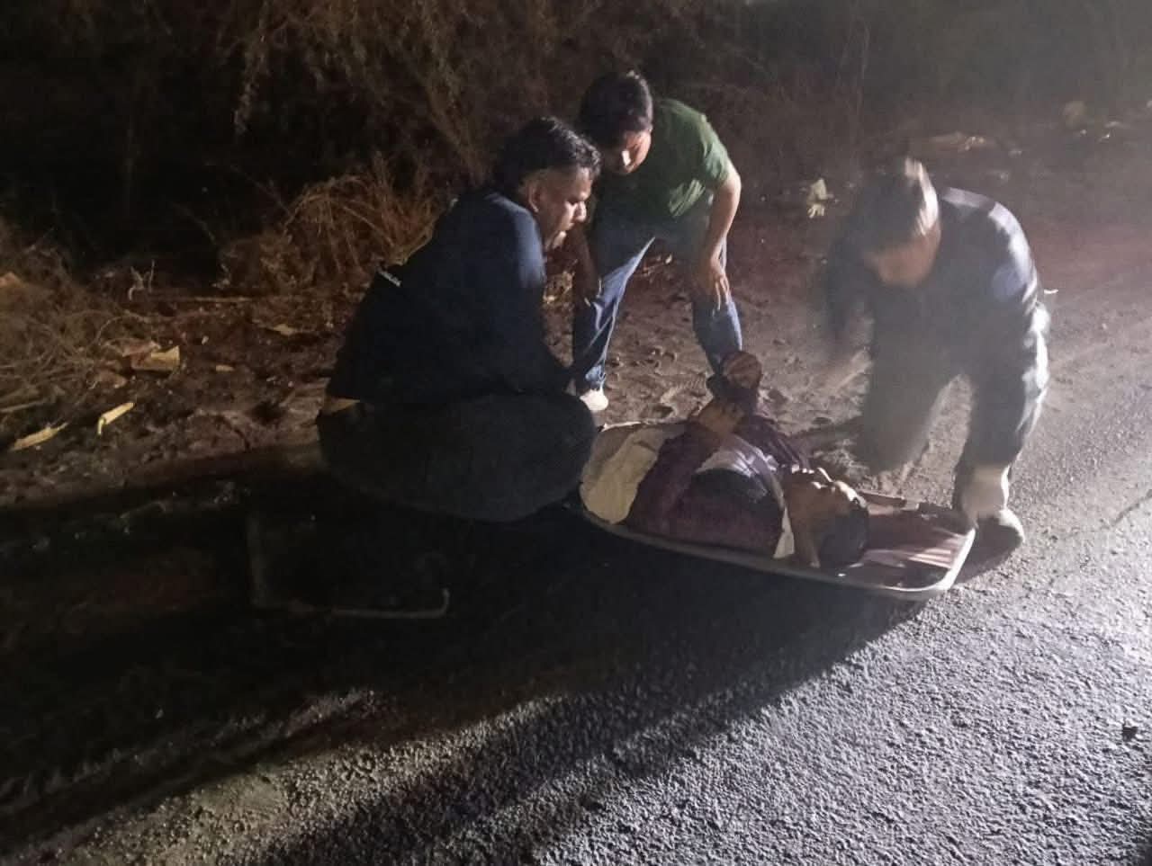 Choque entre motociclistas en Mazatlán, Sinaloa