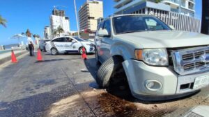 cierre de vialidad en mazatlan