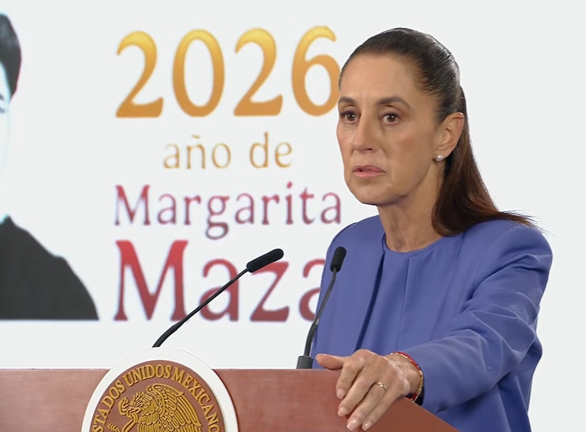 Claudia Sheinbaum en conferencia 'mañanera'