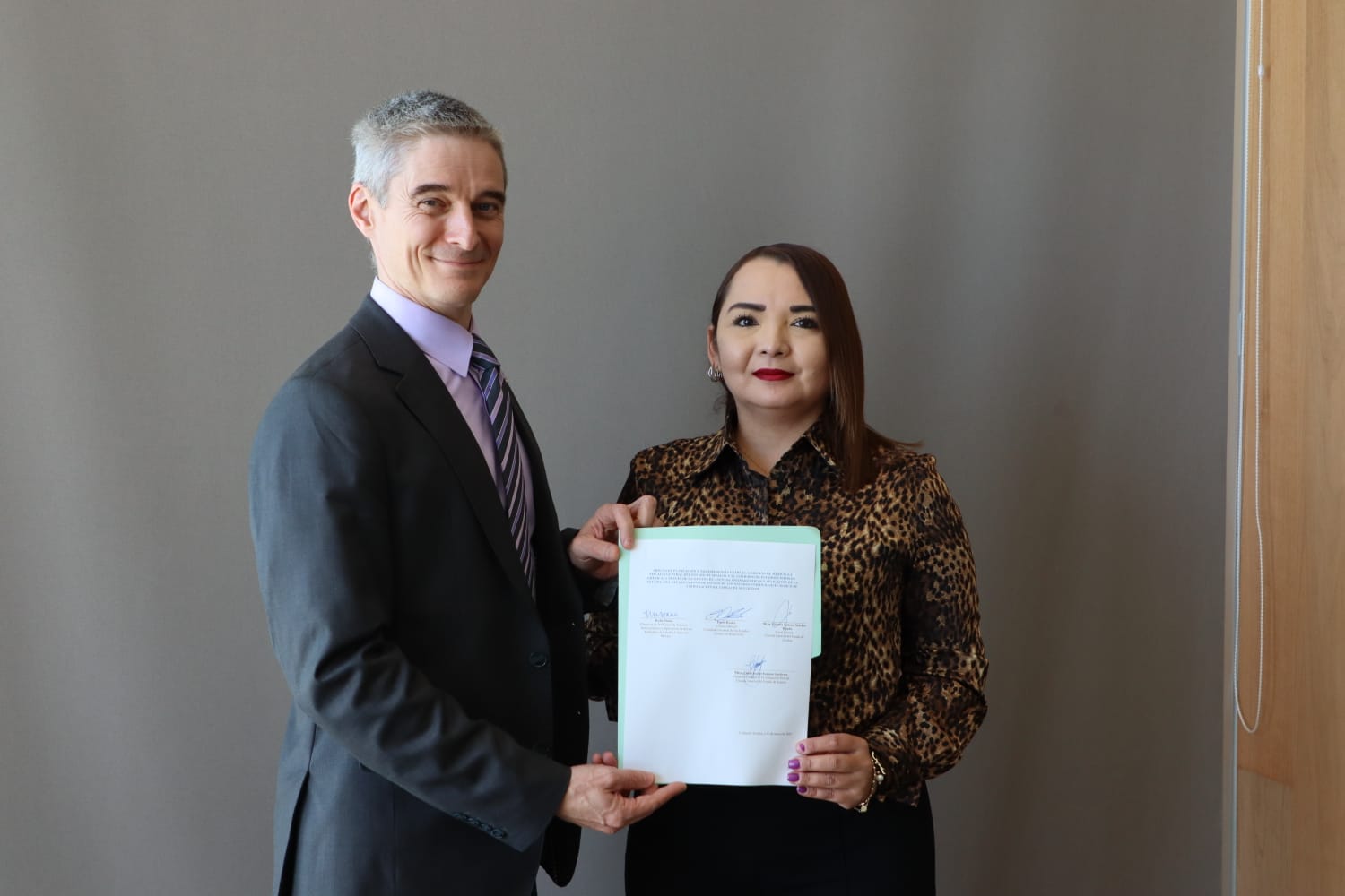 Claudia Zulema Sánchez Kondo y Drew Hoster