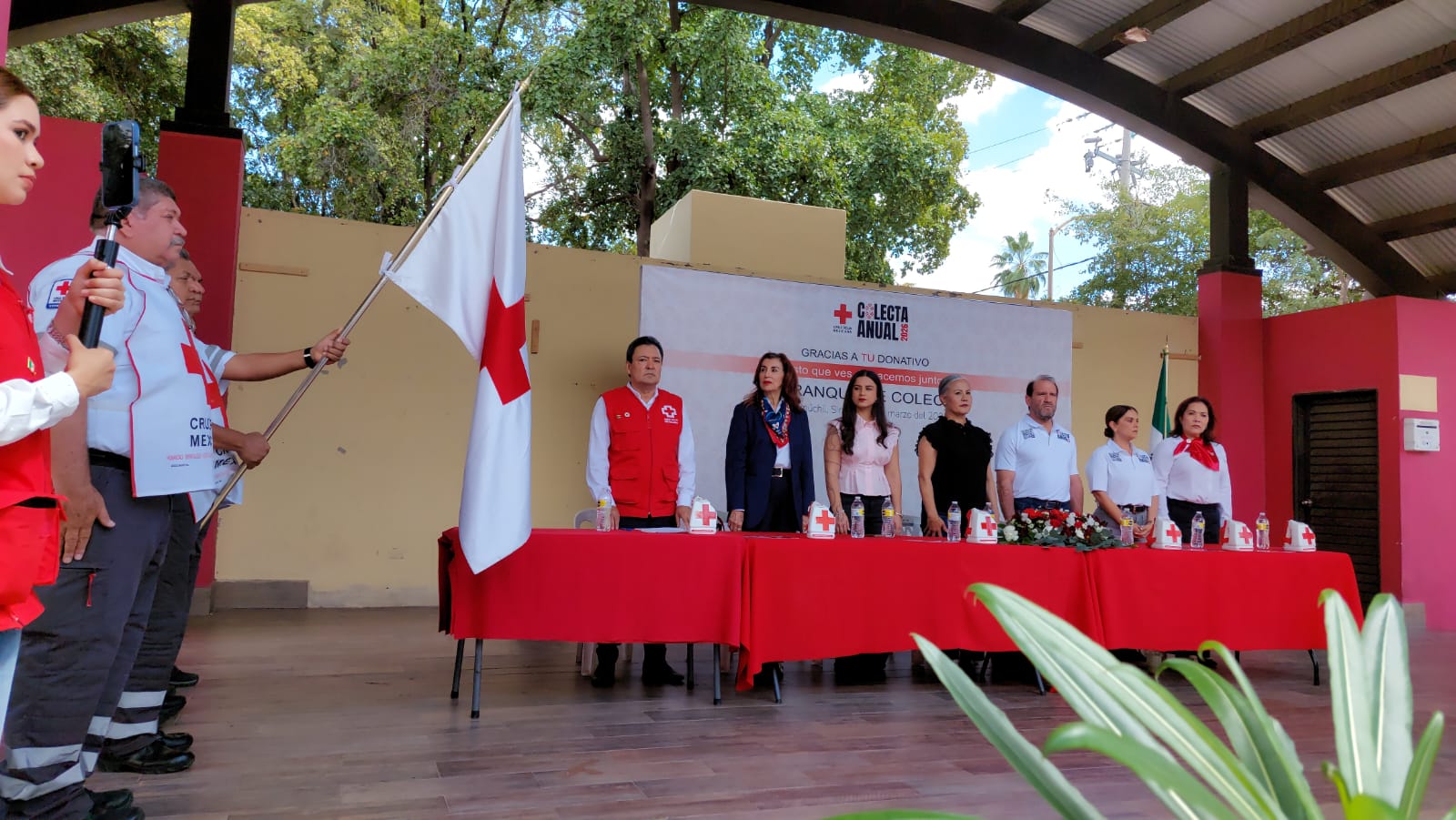 Colecta Anual de Cruz Roja en Guamúchil