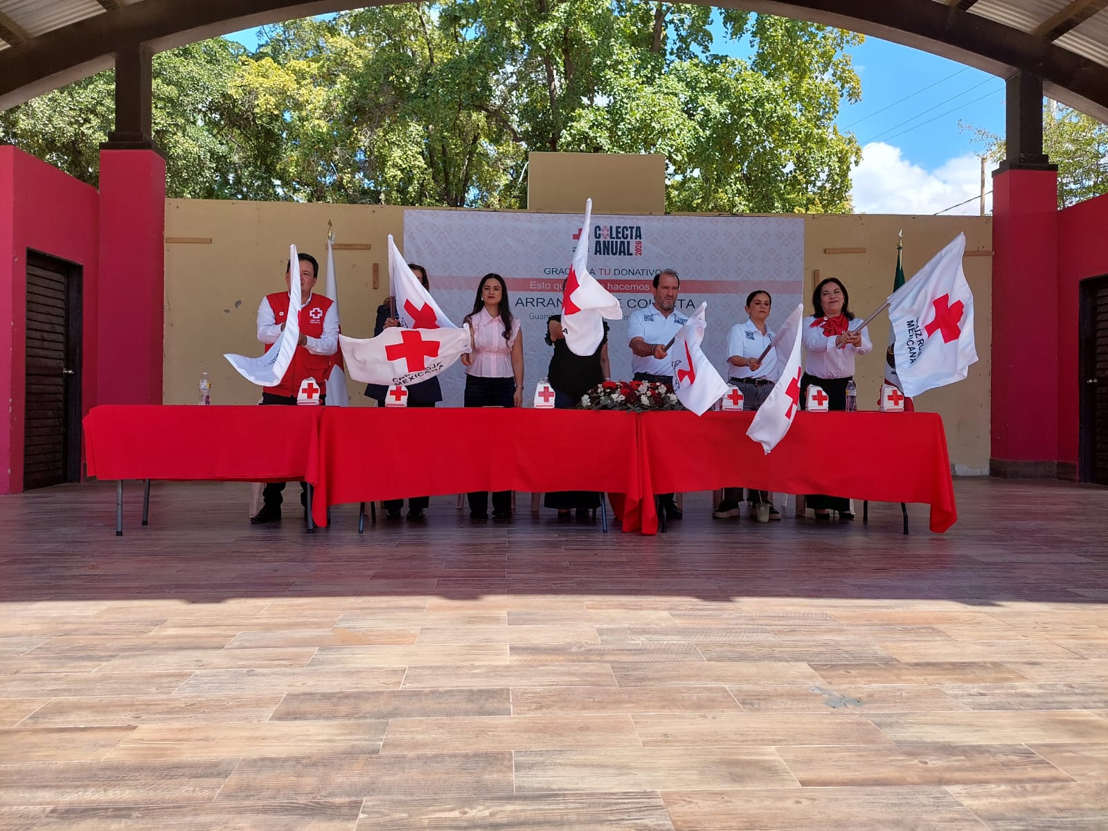 Colecta Anual de Cruz Roja en Guamúchil