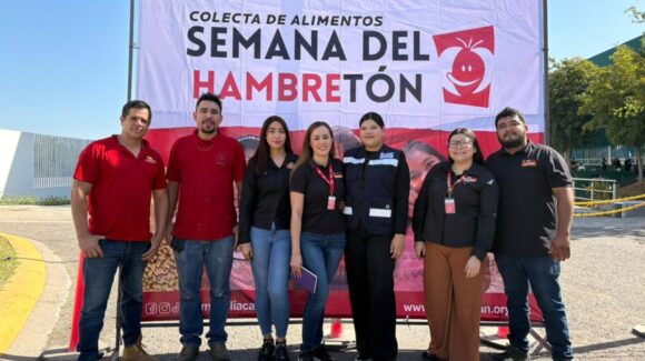 Banco de Alimentos realiza su colecta de no perecederos en el TEC Milenio de Culiacán