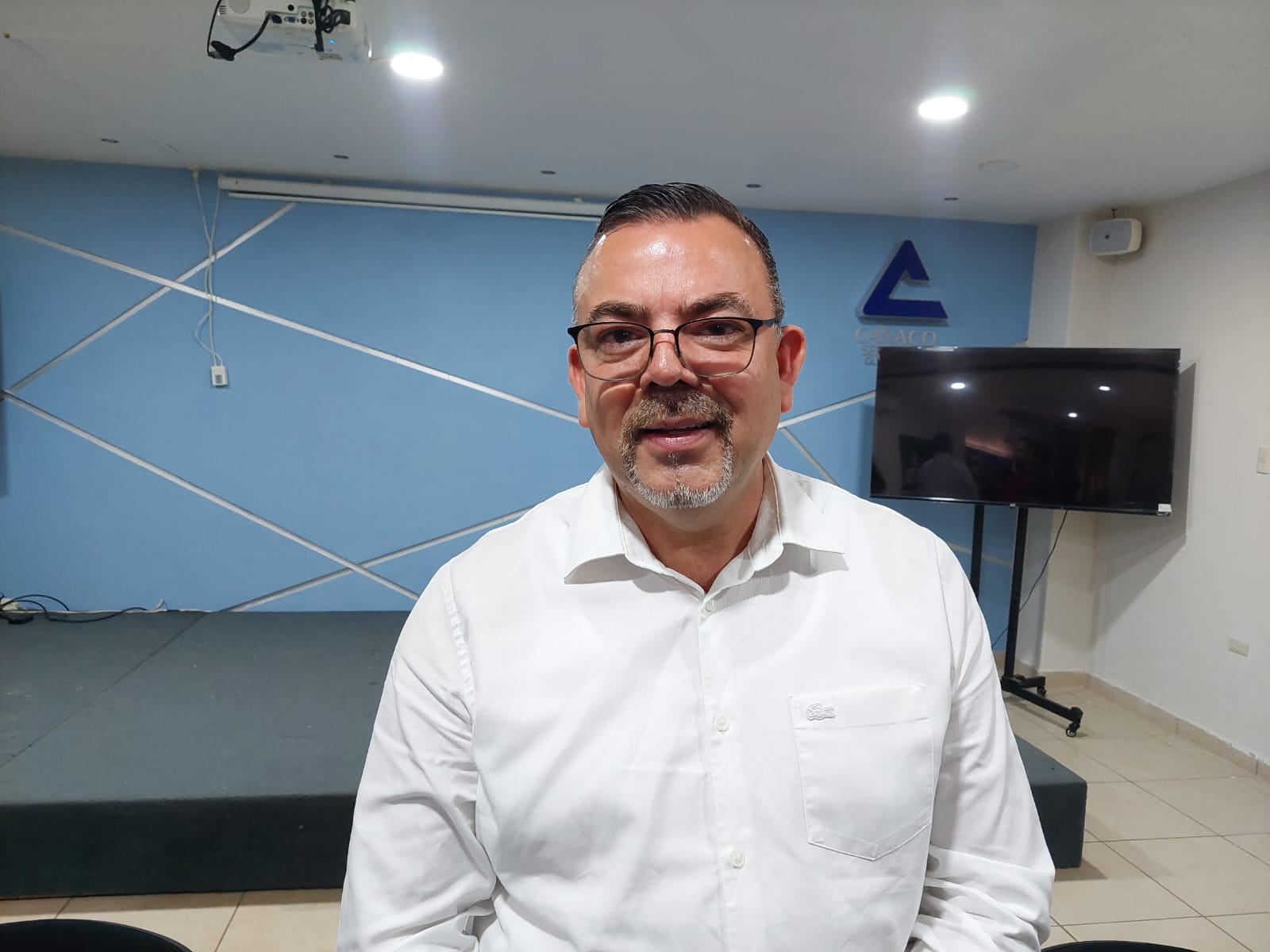 Presidente de la Cámara Nacional de Comercio en Salvador Alvarado, Jorge Nishimoto.
