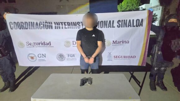 Es José Manuel “N” el detenido tras enfrentamiento con la Marina en el sector Del Valle de Culiacán