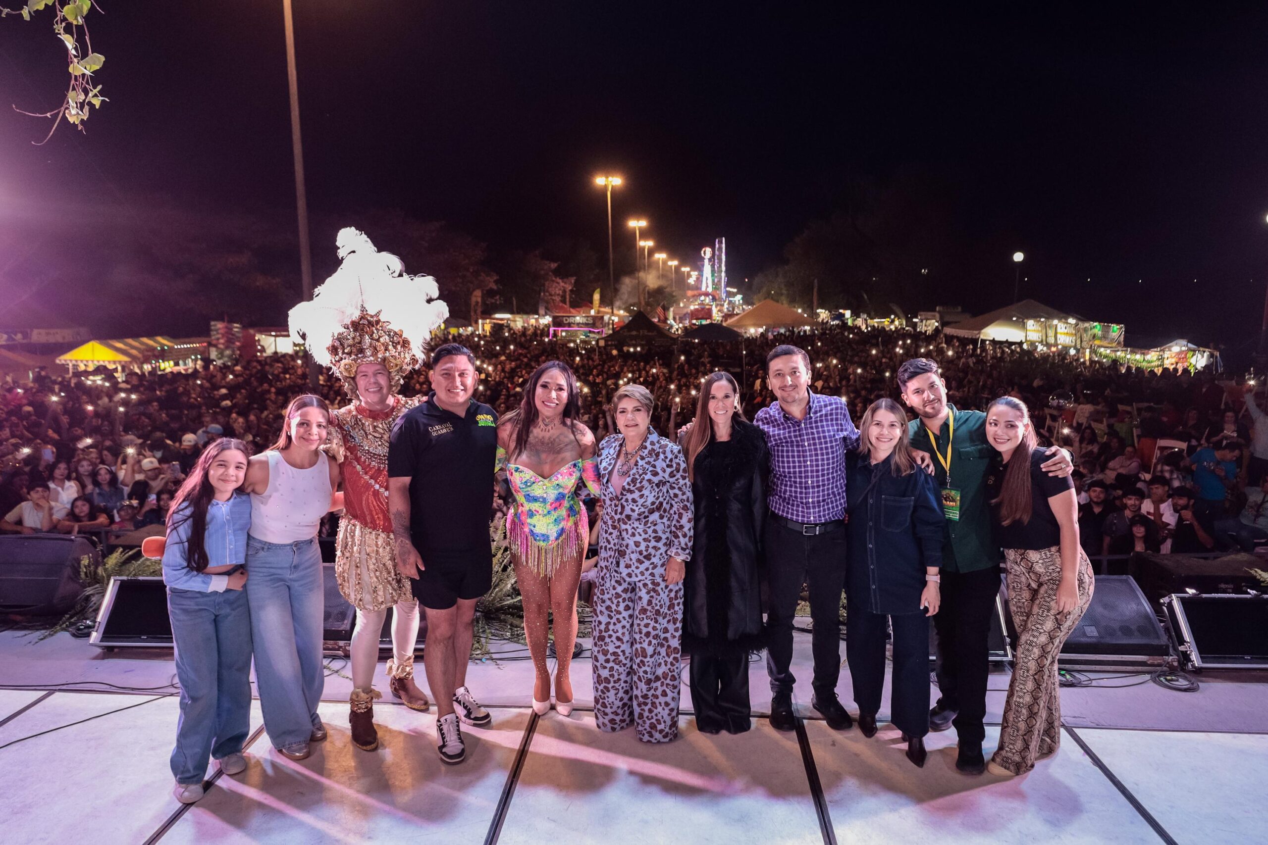 con exito concluye el carnaval de guasave 2026 premiando a sus comparsas ganadoras en el malecon