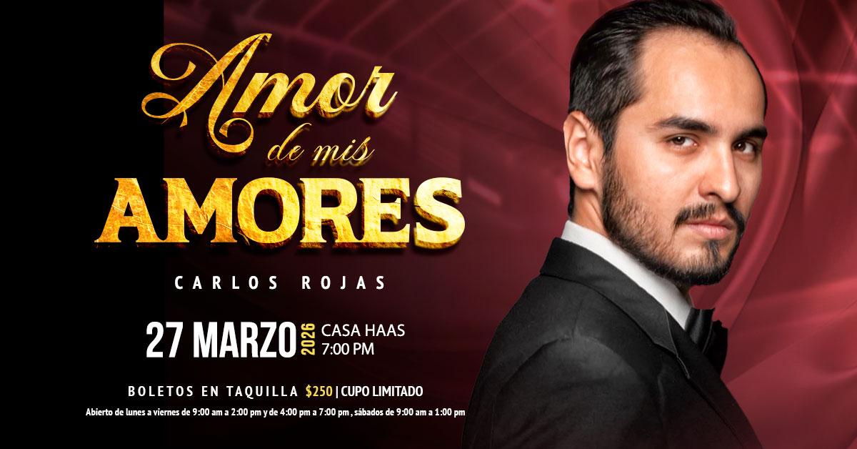 Concierto de Carlos Rojas en Mazatlán