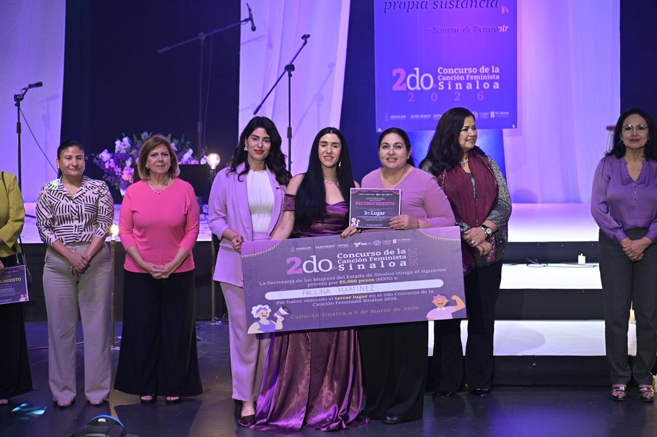 Concurso de la Canción Feminista 2026 en Culiacán