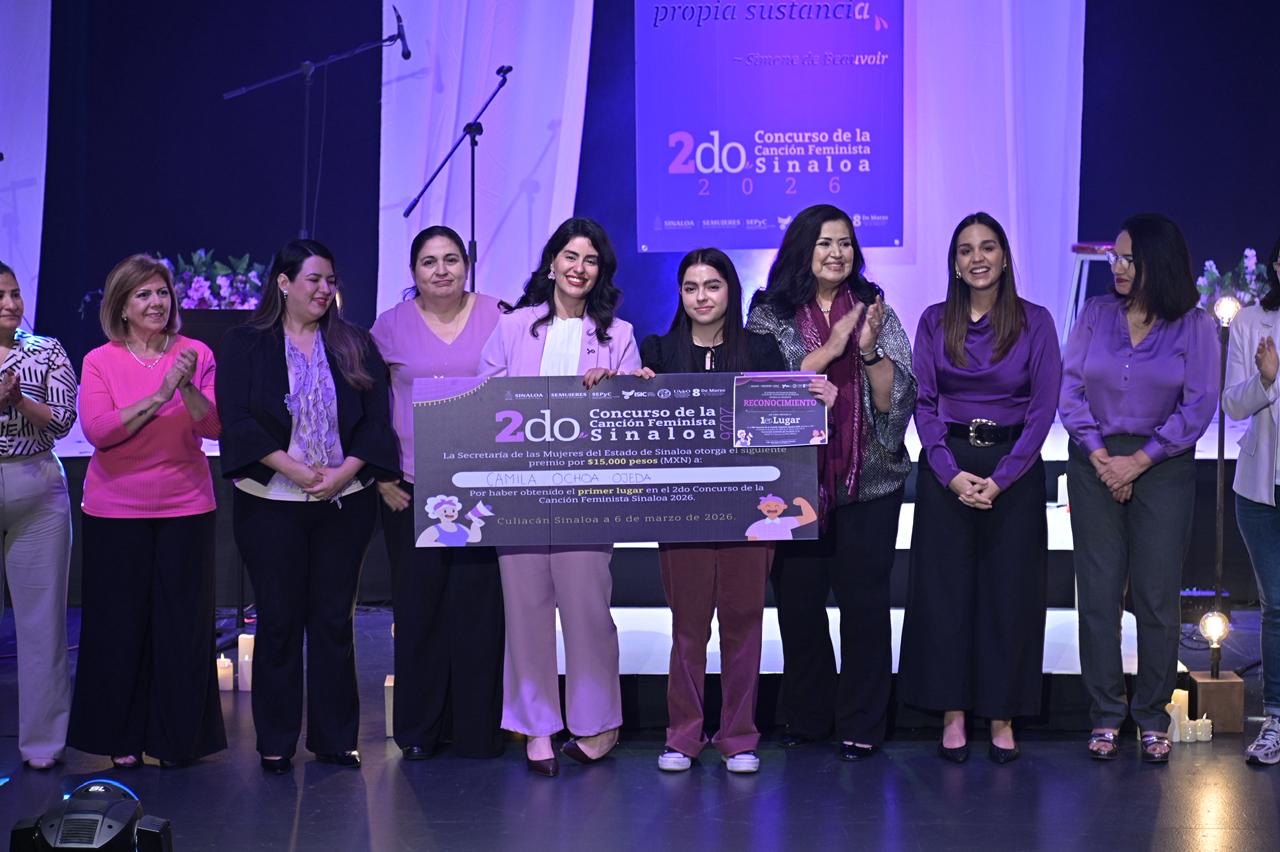 Concurso de la Canción Feminista 2026 en Culiacán