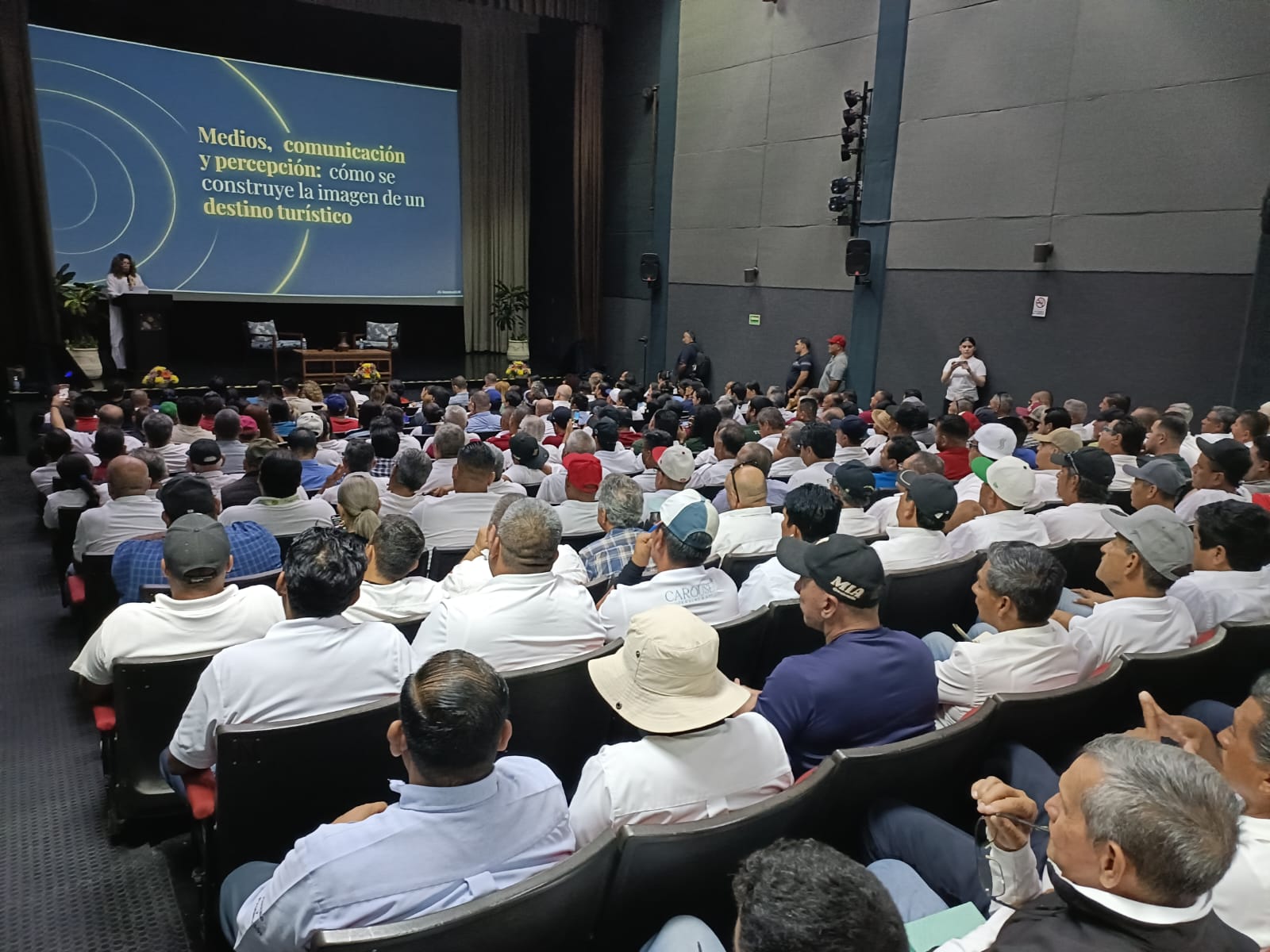 Conferencia de Sectur en Mazatlán, Sinaloa