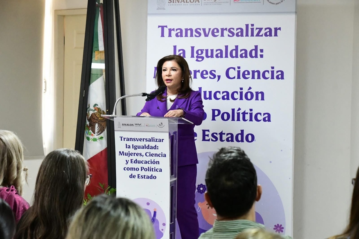 Gloria Himelda Félix Niebla, secretaria de SEPyC en Sinaloa