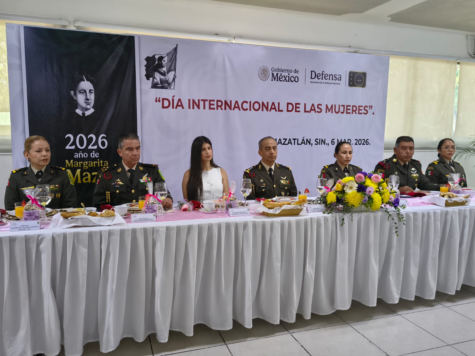 Conmemora Ejército Mexicano el Día Internacional de la Mujer
