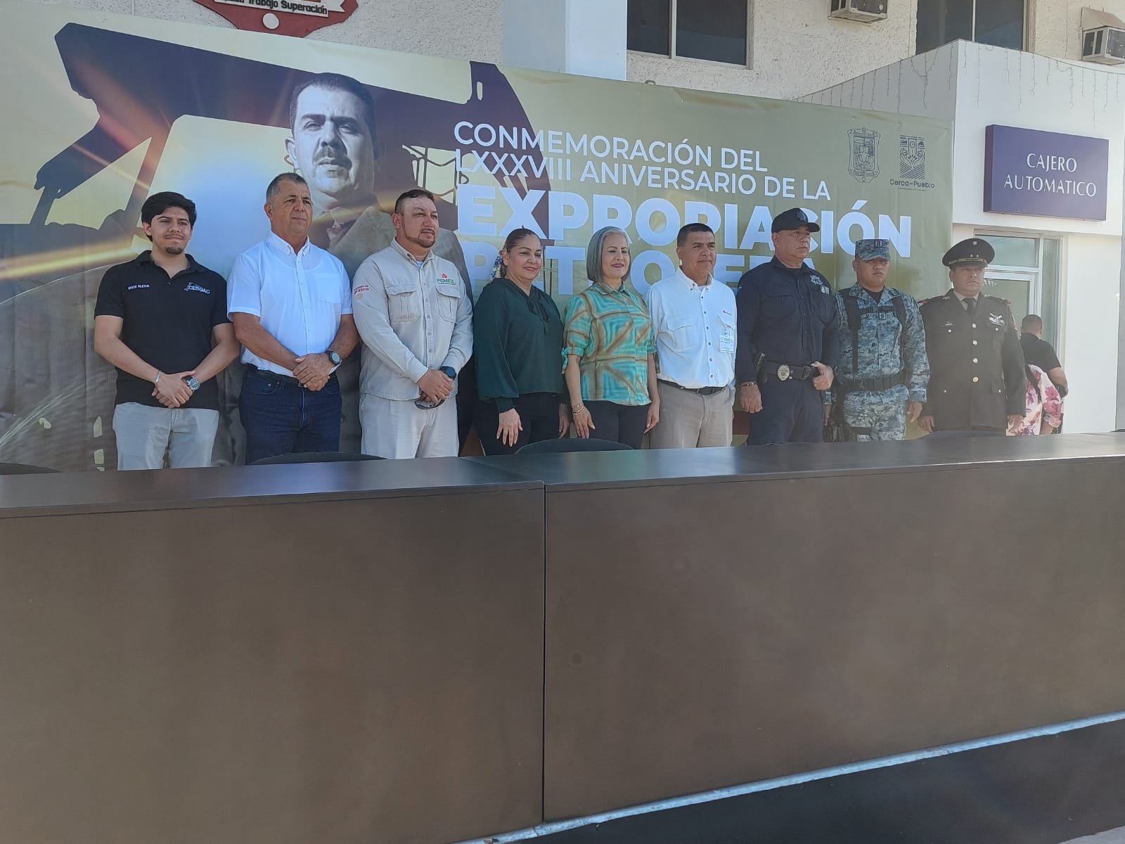 Conmemoran aniversario de la Expropiación Petrolera en México en Salvador Alvarado