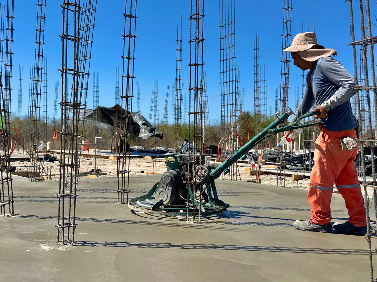 Construcción de Viviendas del Bienestar en El Fuerte, Sinaloa