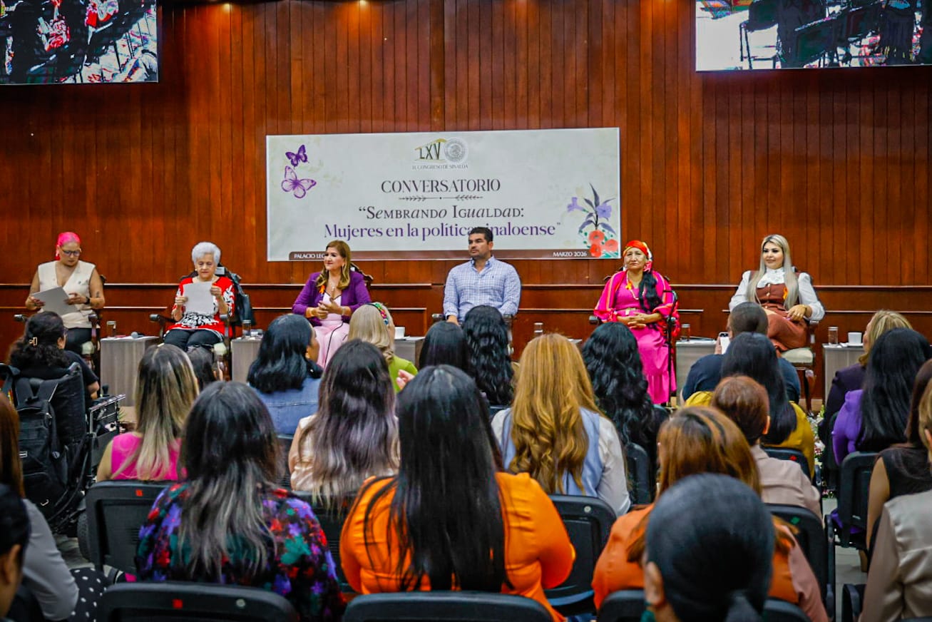 Conversatorio "Sembrando Igualdad: Mujeres en la Política Sinaloense"