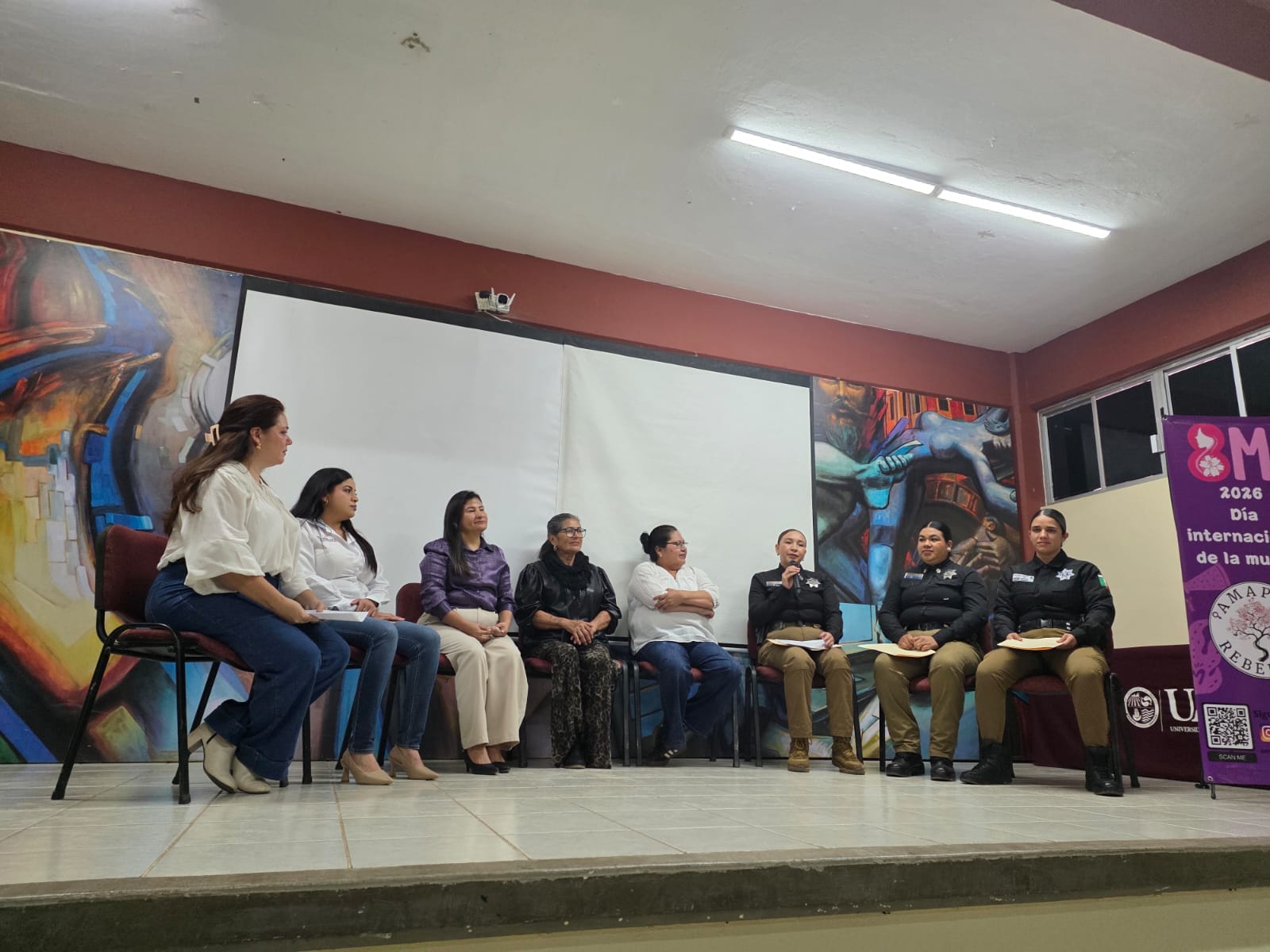 Conversatorio Prevención del Feminicidio, en la UAdeO Guasave