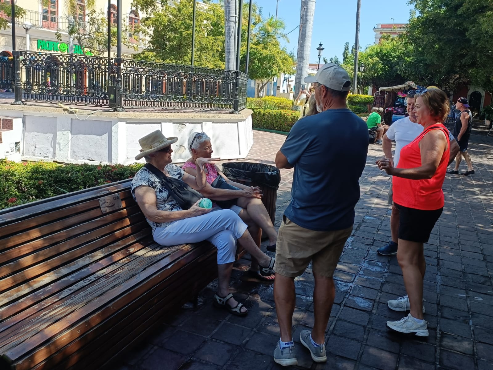 Cruceristas en Mazatlán