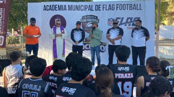 Culiacán inaugura la primera Academia Municipal NFL Flag Tochito
