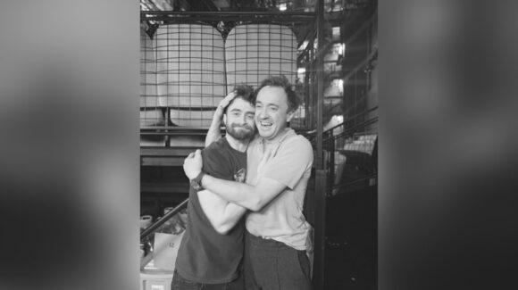 Daniel Radcliffe y Tom Felton se reencuentran en el teatro