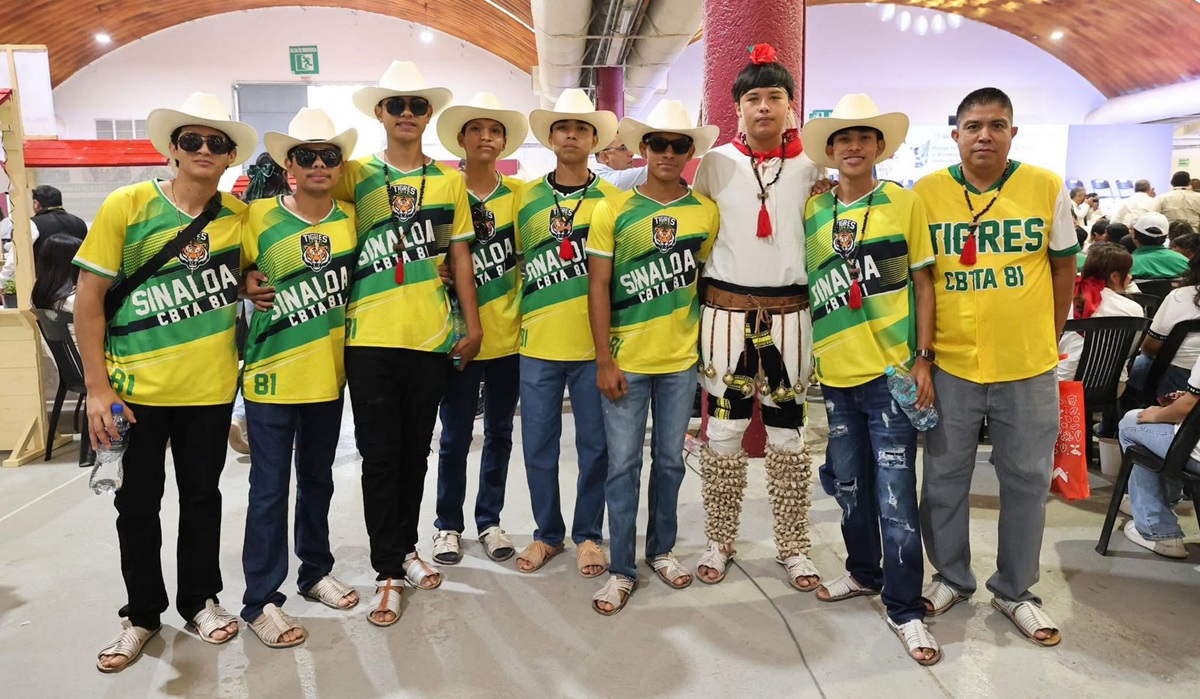 Jóvenes danzantes del Venado del CBTA 81 de El Fuerte destacan en encuentro nacional en Tabasco