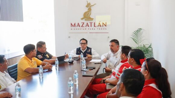 ¡Habrá blindaje total! Autoridades y cuerpos de auxilio pactan estrategia de seguridad para Semana Santa 2026 en Mazatlán, Sinaloa