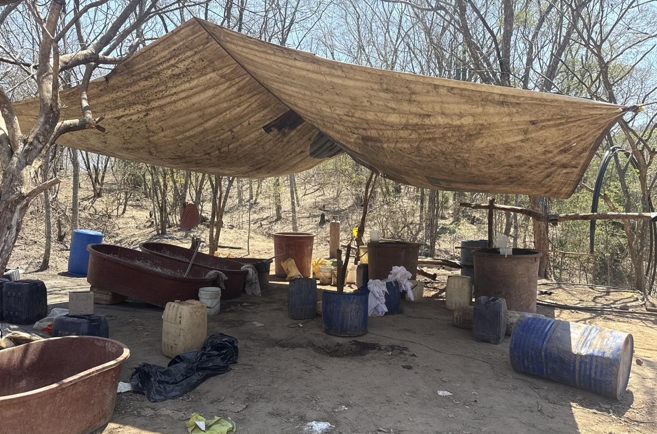 desmantela marina narcolaboratorio en mocorito con valor de 157 millones de pesos