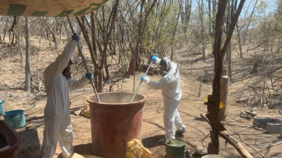 ¡Decomiso millonario! Desmantelan laboratorio clandestino en Mocorito con valor a los 157 mdp