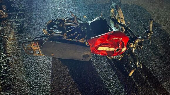 Muere joven motociclista en choque en la sindicatura de El Burrión, Guasave, Sinaloa