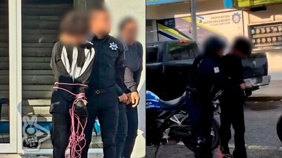 Autoridades rastrean el arma larga, con la que un estudiante asesinó a dos maestras, en Michoacán