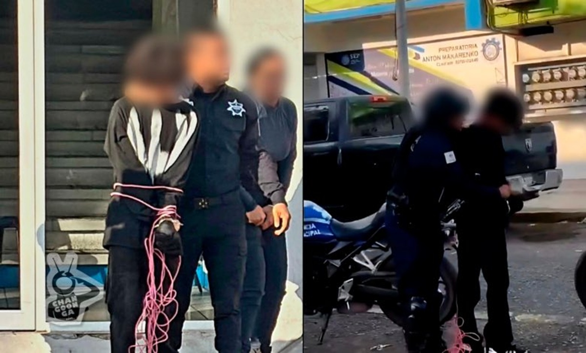 Detención de menor de edad detenido por asesinar a dos maestras